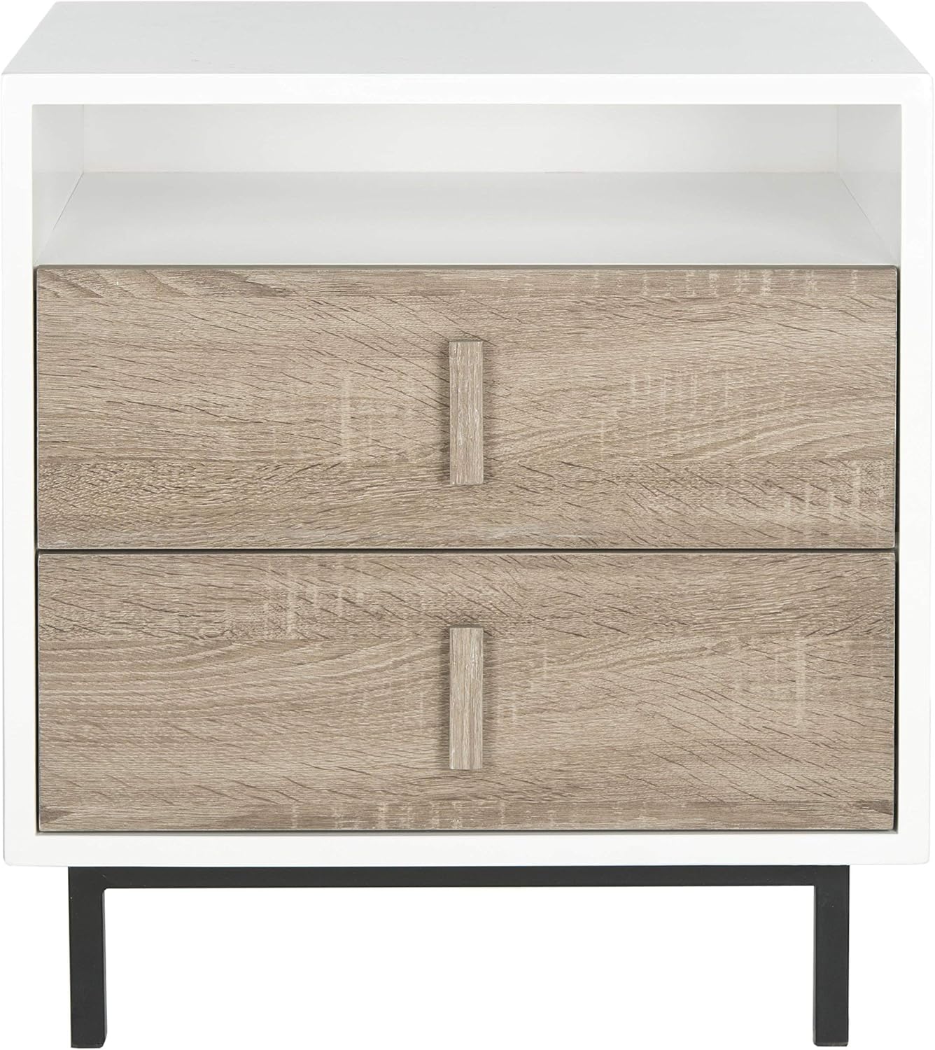 White/Oak Lacquer Cabinet U63579