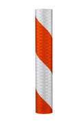 Orange/White 7 3/4 inch x 100 Yard Reflective Barricade Sheeting E522