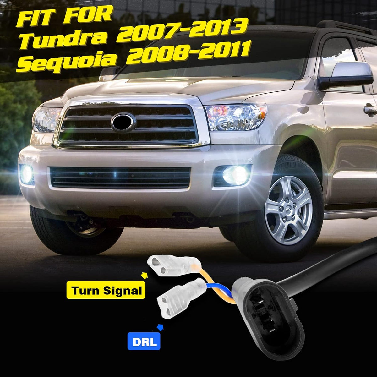 LED Fog Lights Assembly Kit F35668