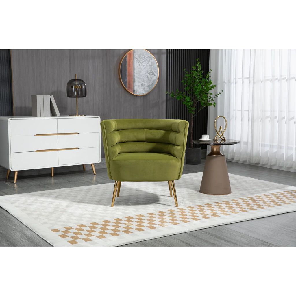 Accent Chair with Golden feet X10268