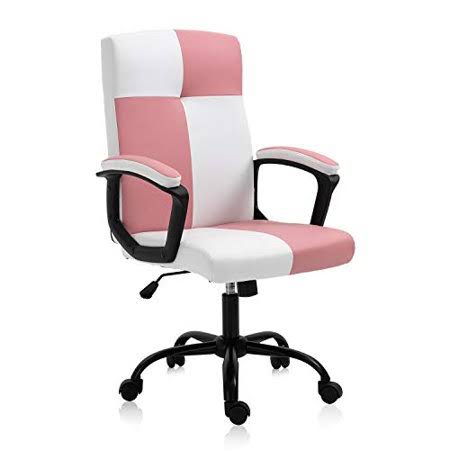 Mid-Back Ergonomic Office Chair with Metal Base Z11609