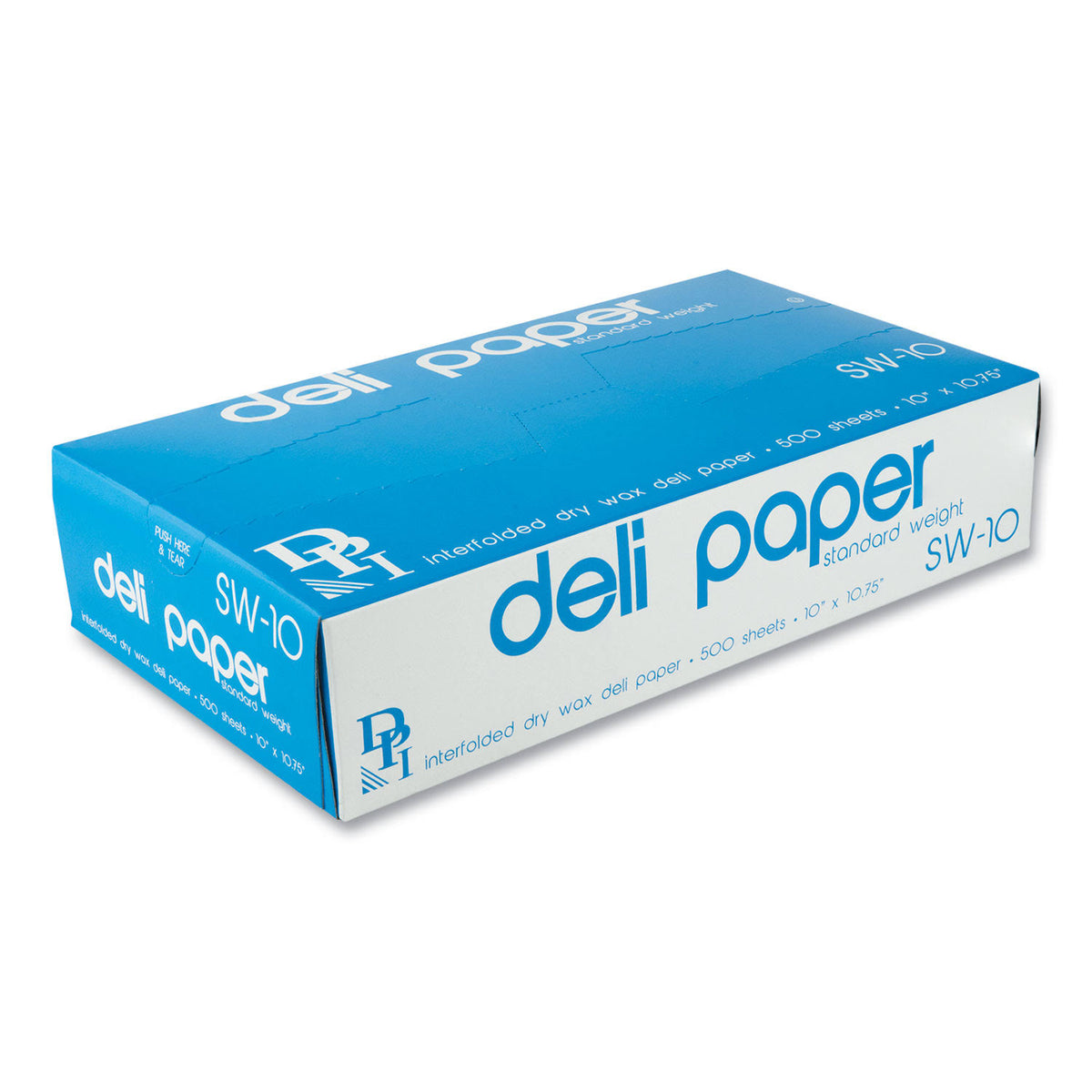 Interfolded Deli Sheets 10x22 x 10 3/4x22 500 Sheets/Box 12 Boxes/Carton E236