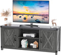 Farmhouse TV Stand with Storage F69104
