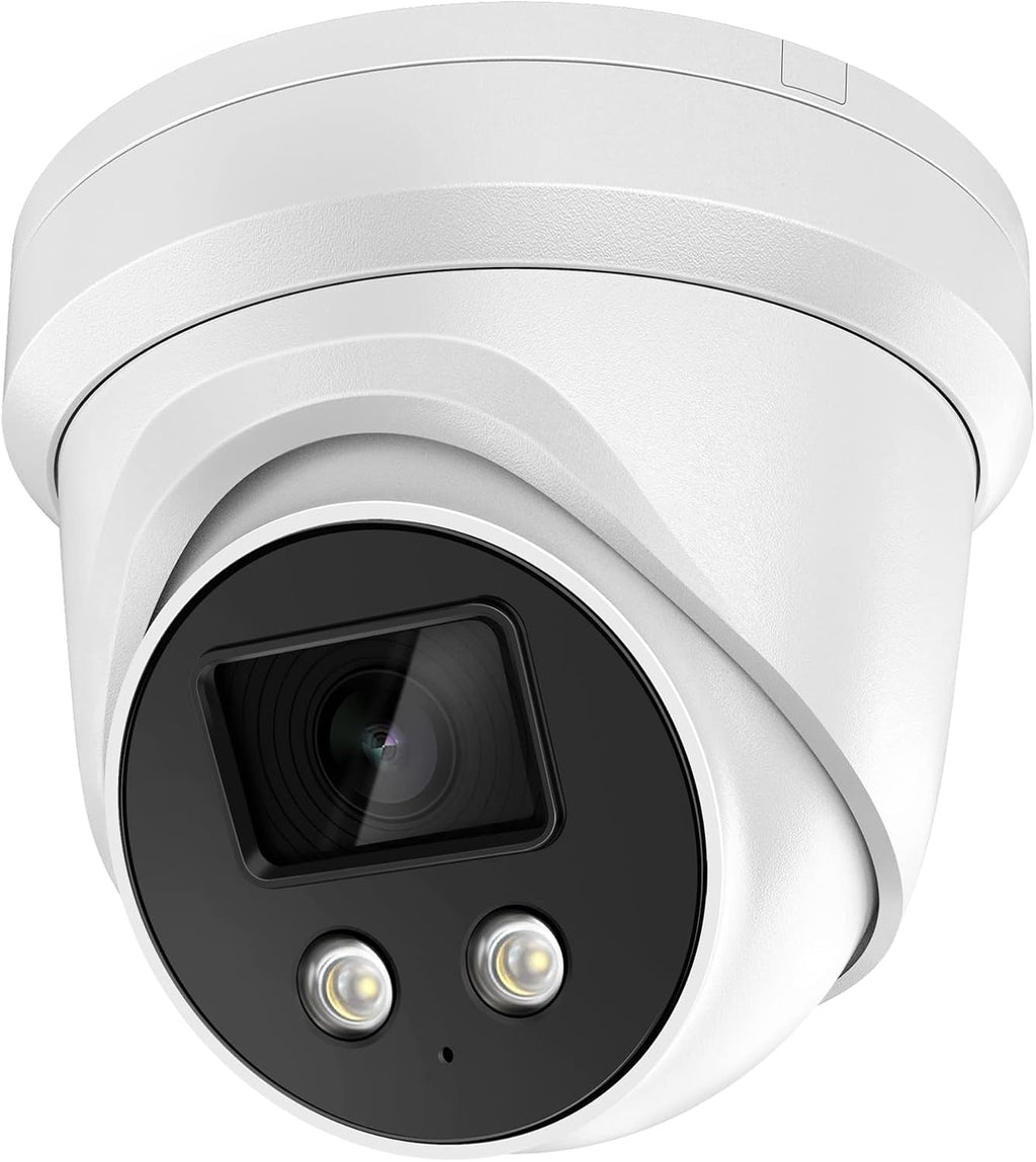 8MP Outdoor Dome Security Camera with Two-Way Audio, Night Vision D359645