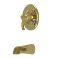 Single Handle Tub Faucet Polished Brass Q186739