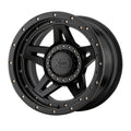 Satin Black 17x9 Brute Wheel V600