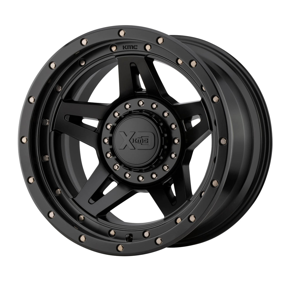 Satin Black 17x9 Brute Wheel V600