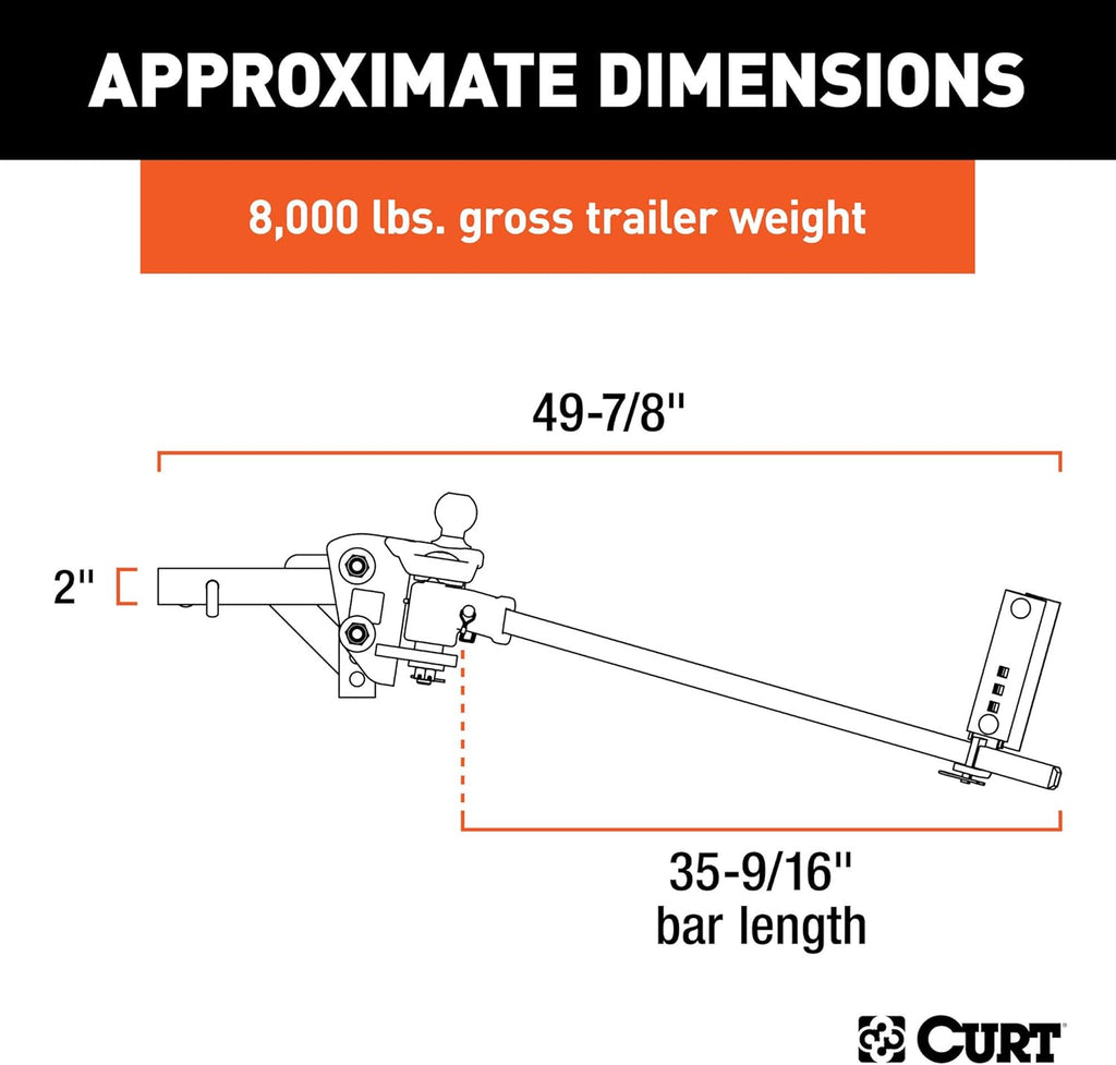 Weight Distribution Hitch with Sway Control T993892