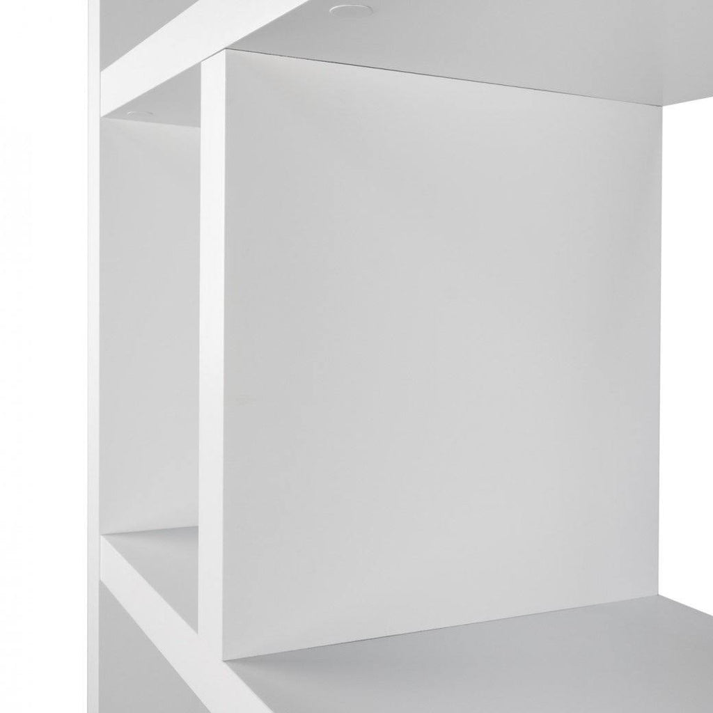 Pure White 5 Level Bookcase G558120