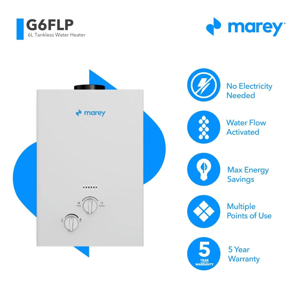Liquid Propane Gas Tankless Water Heater X59915
