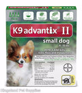 K9 Advantix II for Small Dogs (4-10 lbs, 4 Months Supply) Q1266