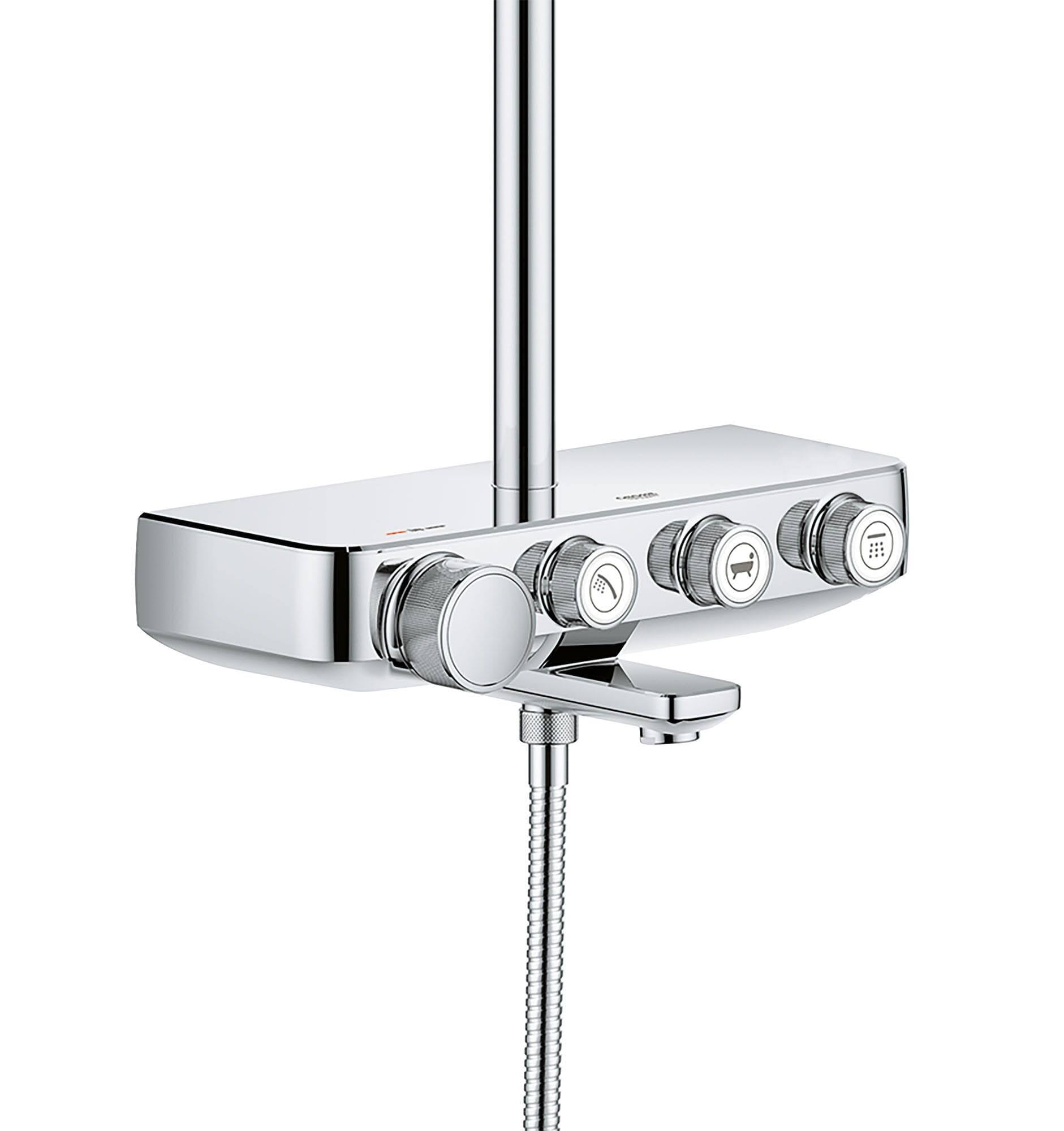 Euphoria Shower System Starlight Chrome B502