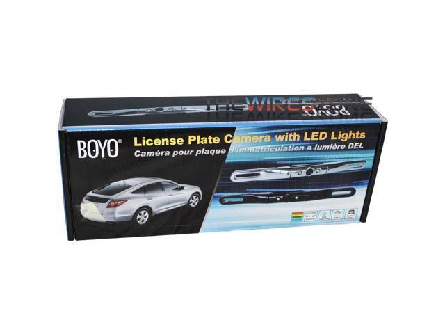Chrome License Plate Camera with LED T55177