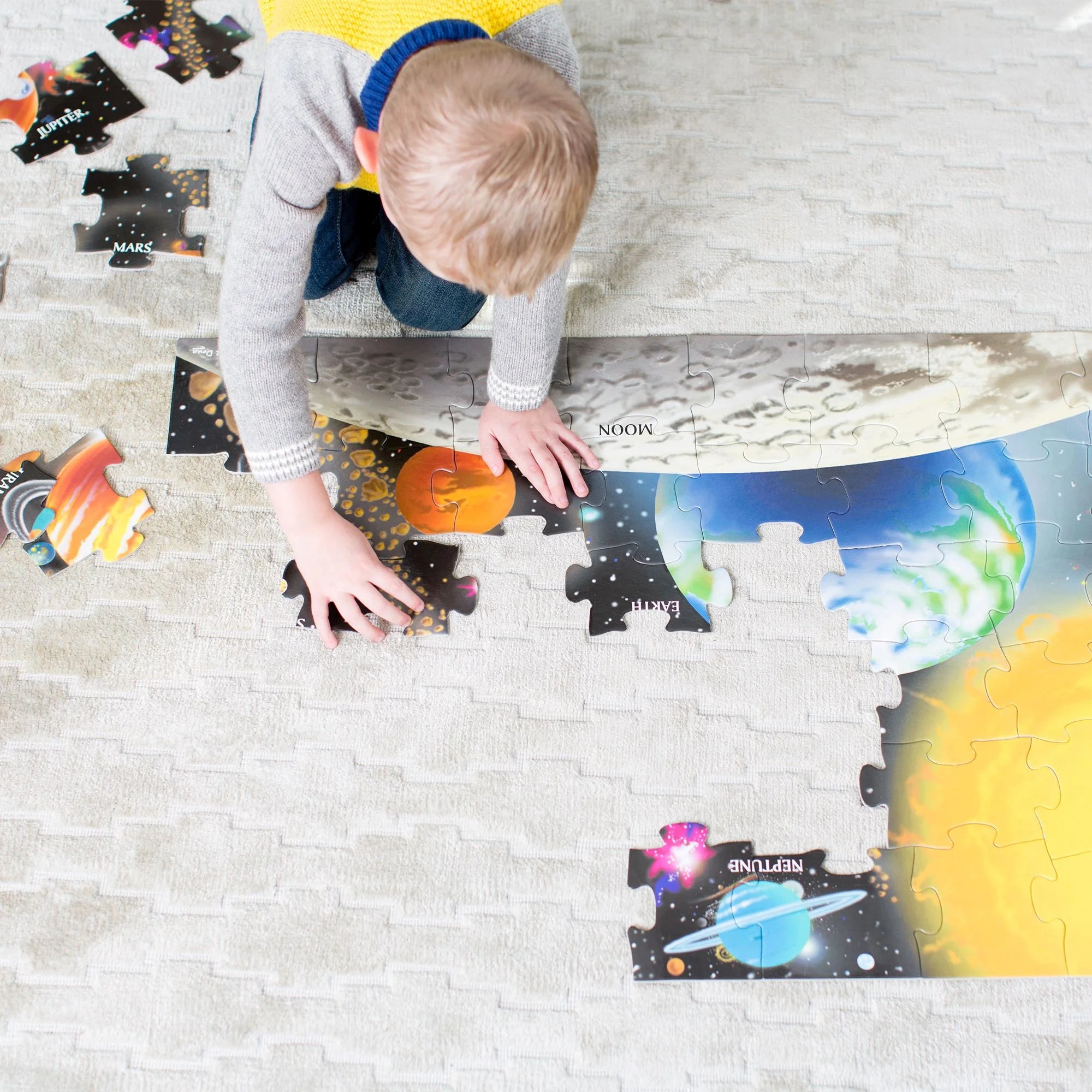Floor Puzzle Bundle - Solar System and Underwater V54916