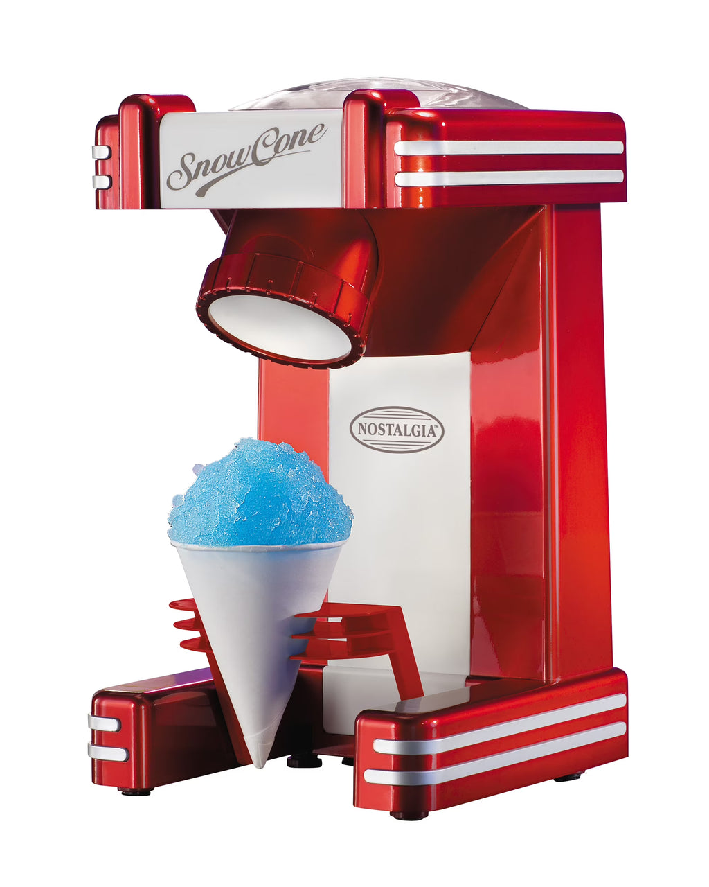Red Retro Countertop Snow Cone Maker M537418