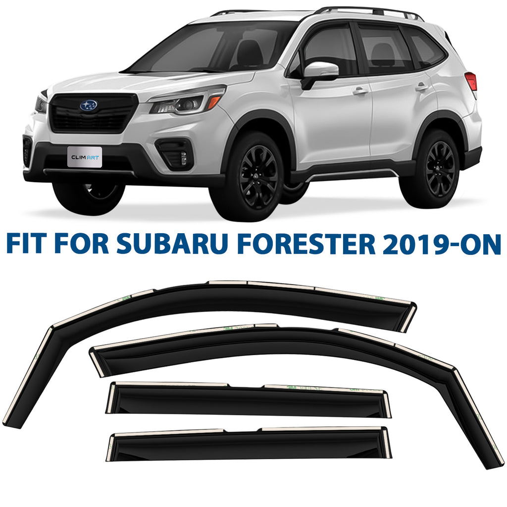 4 pcs Rain Guards for Subaru Forester 2019-2024 E95466