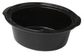 8 Qt Black Stoneware Slow Cooker Insert M558390