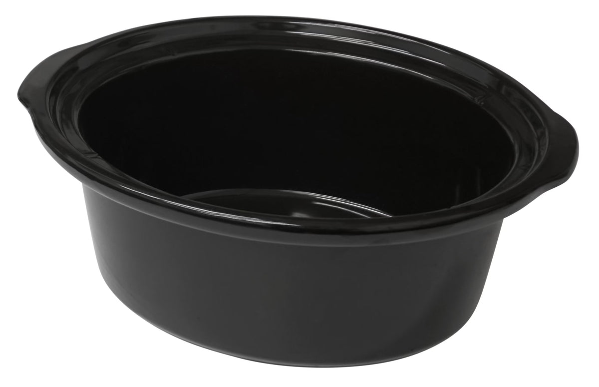 8 Qt Black Stoneware Slow Cooker Insert M558390