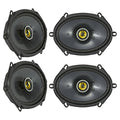 6x8 225W 4-Ohm Coaxial Car Speakers I361608