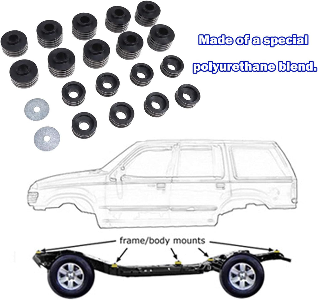 Body Mount Bushing Kit Pack of 2 U716068