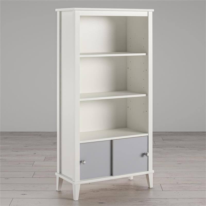 3 Piece Bedroom Set with Nightstand Bookcase and 3 Drawer Dresser X195176