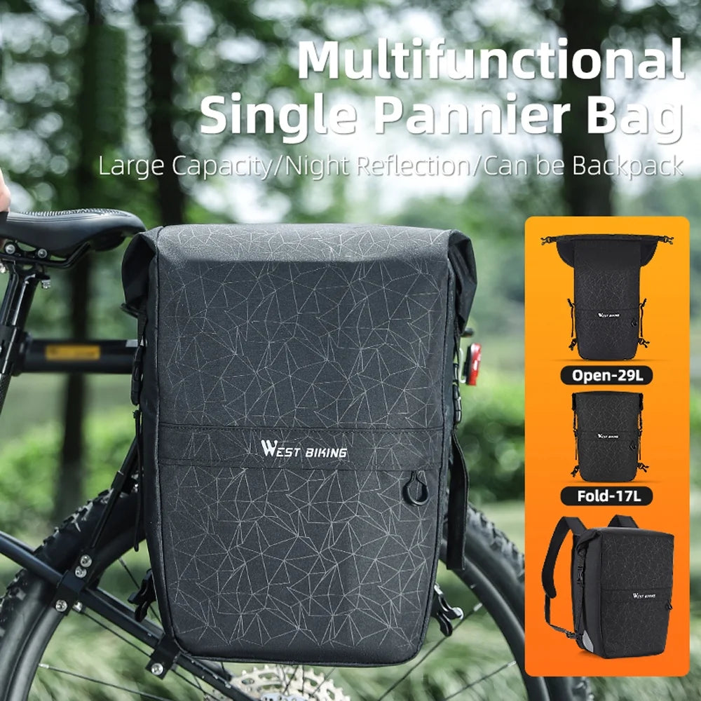 Expandable Bike Rear Storage Bag O308760