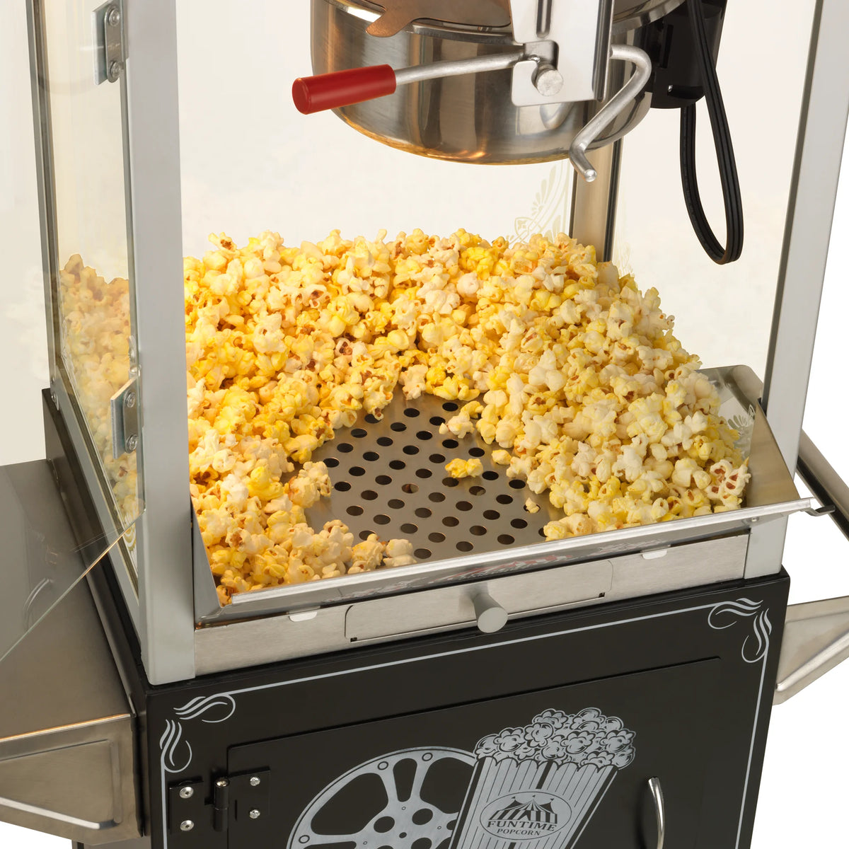Commercial Popcorn Machine with Cart L3244