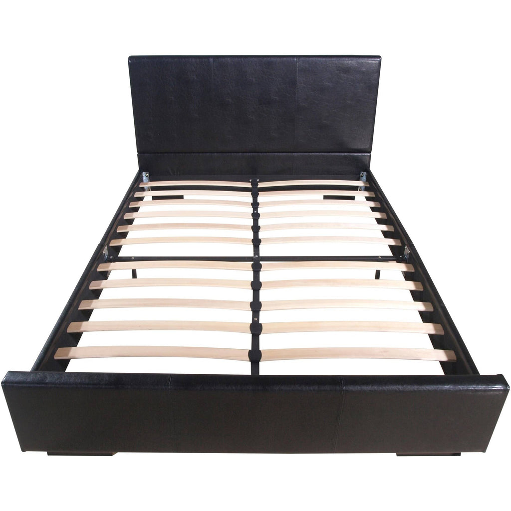 King Black Bed C558473