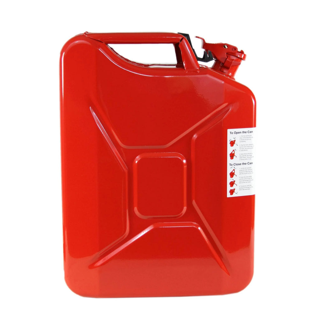 Red 5.3 Gallon 20 Liter Jerry Can with Spout Q3940