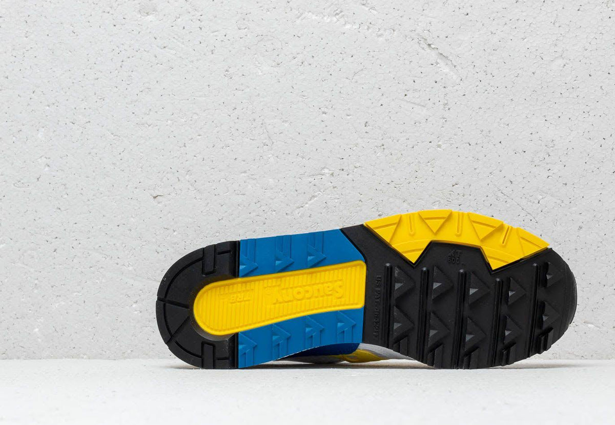 White, Yellow & Blue Saucony Shoes U782