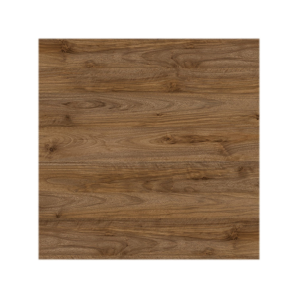 Fresh Walnut Sit to Stand L Desk Set with Bookcase H1228