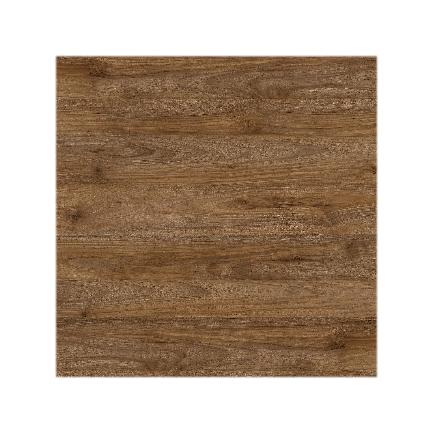 Fresh Walnut Sit to Stand L Desk Set with Bookcase H1228
