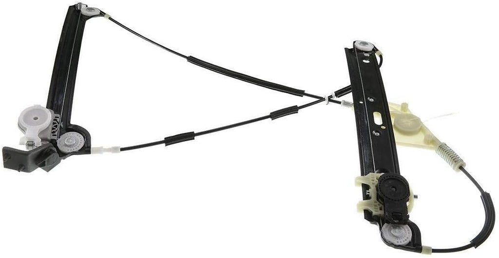 Front Driver Side Power Window Regulator without Motor Compatible with BMW E82 E88 128i 135i 2008-2013 Pack of 2 X59807