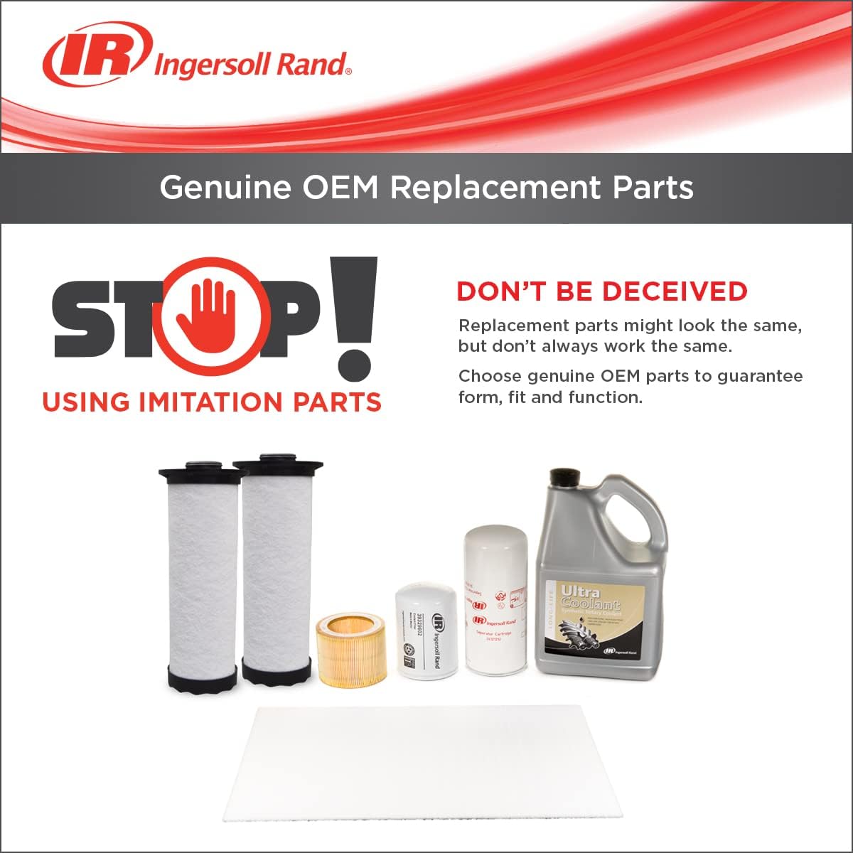 Air Filter Element, Pack of 2 C844394