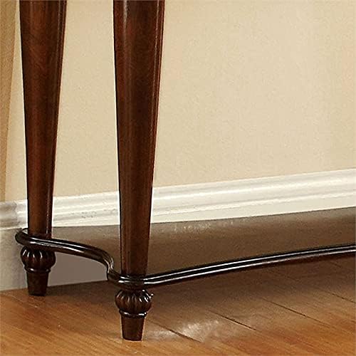 Cherry Wood 1-Shelf Console Table Y919