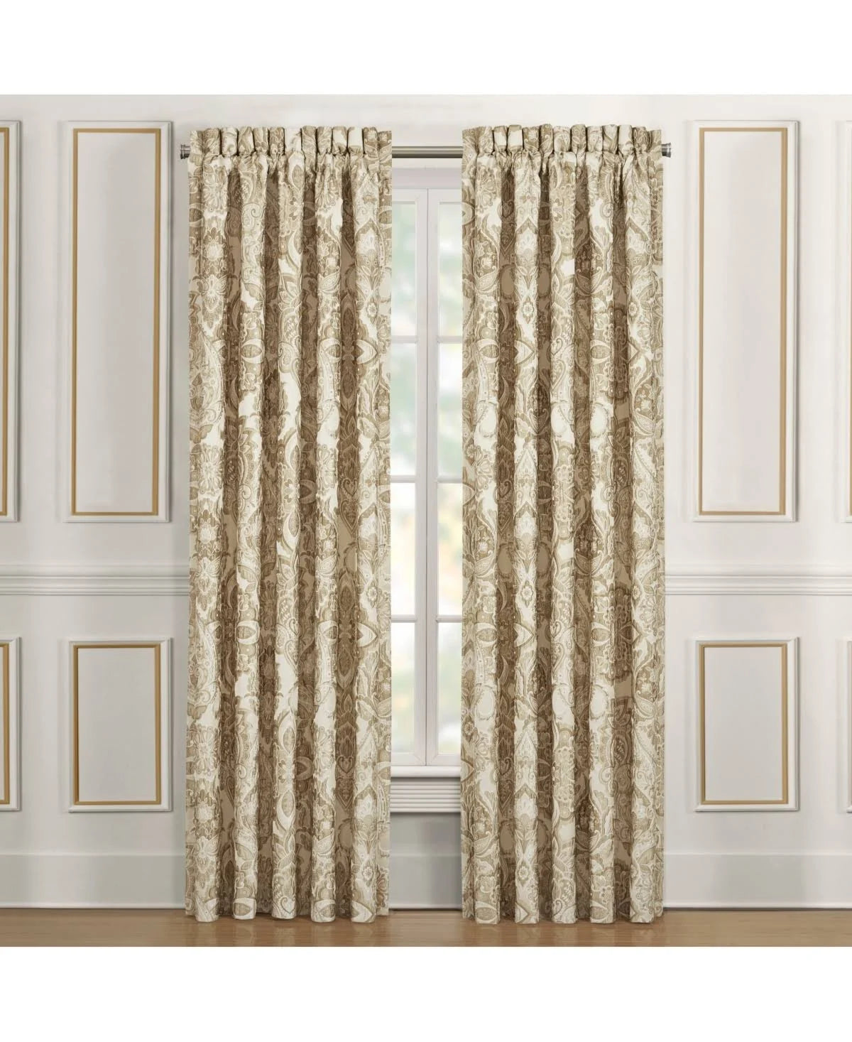 Beige Sandstone Window Panel Pair G7636